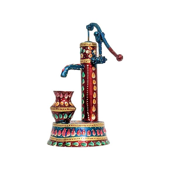 Solid Brass Mini Working Handcrafted Hand Pump (5 Inch) - Picture 3 of 6